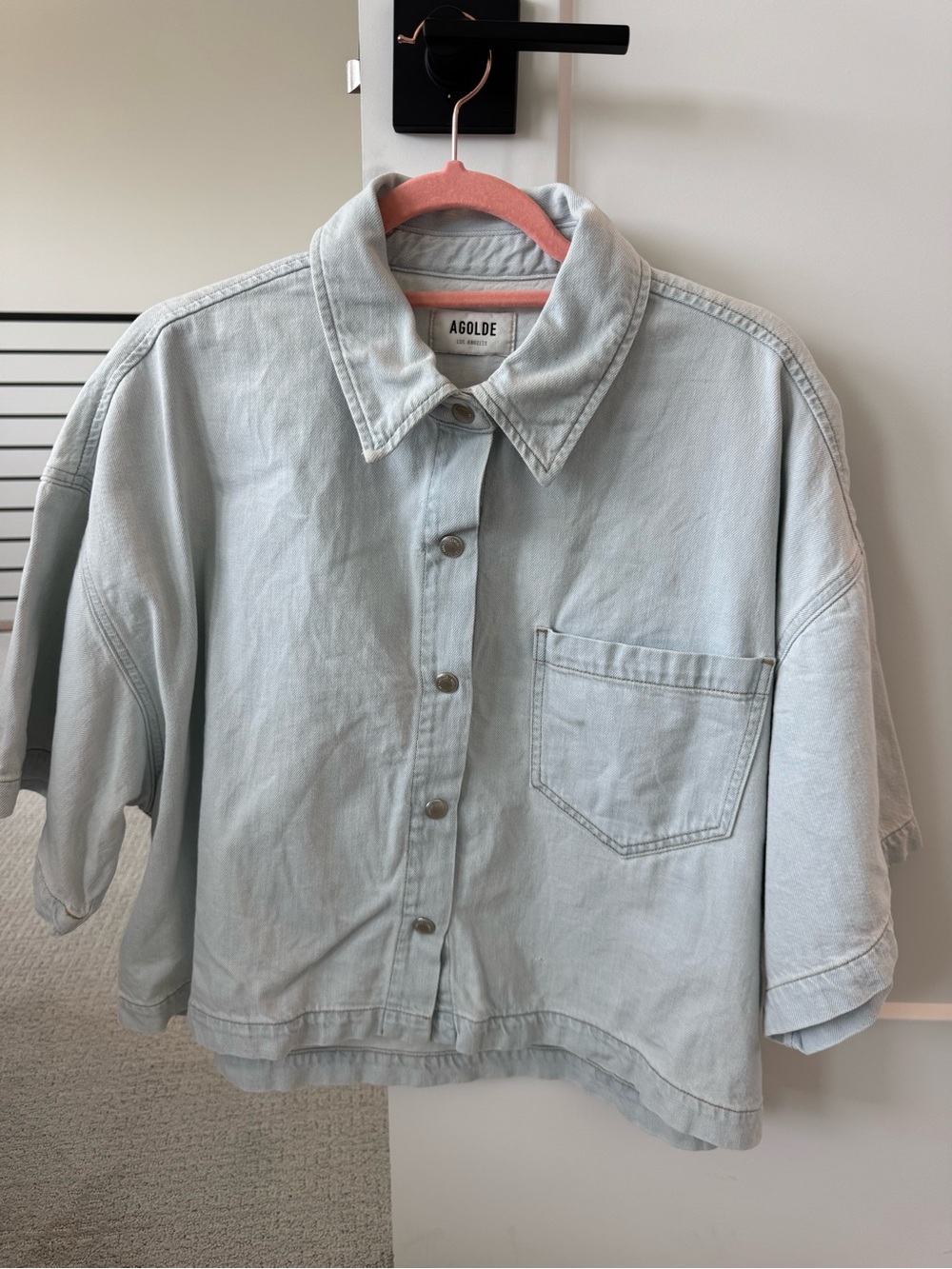 Agolde Denim Top